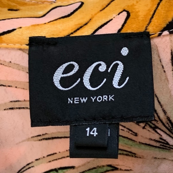 SUCH A PRETTY DRESS - Sleeveless Leaf Print - Picture 6 of 10